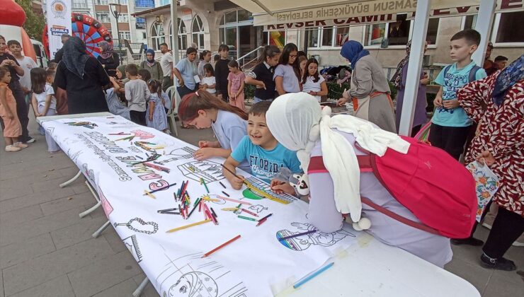 Havza’da “Camiye Gidiyoruz” projesi kapsamında etkinlik düzenlendi