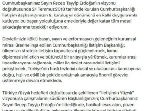 İletişim Başkanlığı 8. yılını kutladı