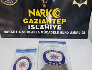 İslahiye’de 505 gram esrar ele geçirildi