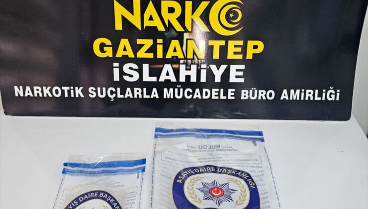 İslahiye’de 505 gram esrar ele geçirildi