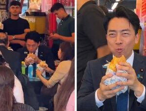 Japonya Savunma Bakanı Koizumi’den İstanbul’da “uskumru sandviç” paylaşımı