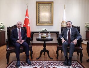 Kırklareli Valisi Turan’dan Diyanet İşleri Başkanı Arpaguş’a ziyaret