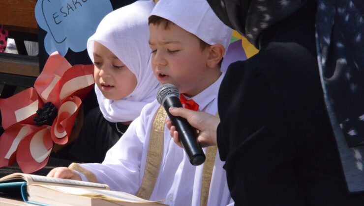 Kütahya’da Yaz Kur’an Kursu Öğrencileri İçin Çocuk Şenliği