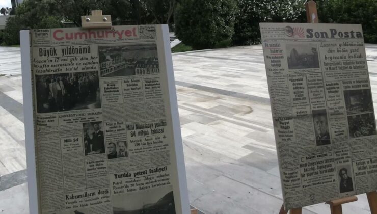 Lozan’ın 103. yılı İnönü Parkı’nda kutlandı