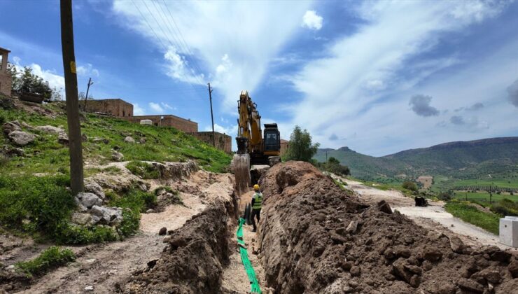 Mardin’de 2 bin 230 metrelik atıksu hattı tamamlandı