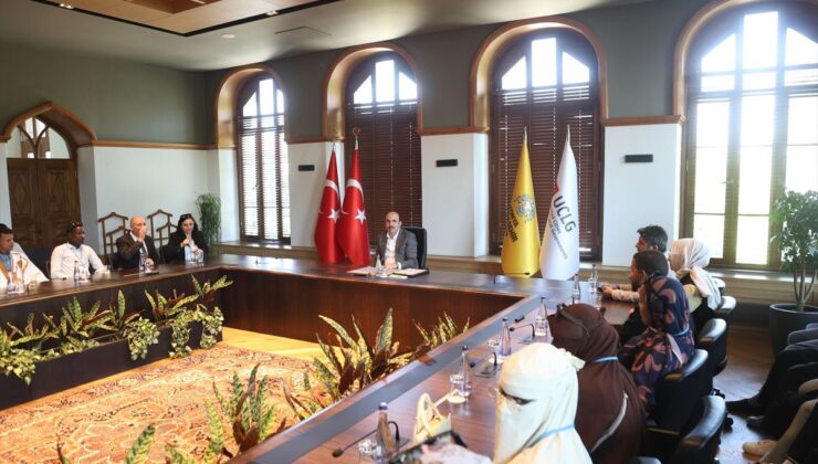 Moritanyalı heyetten Dünya Belediyeler Birliği Başkanı Altay’a ziyaret