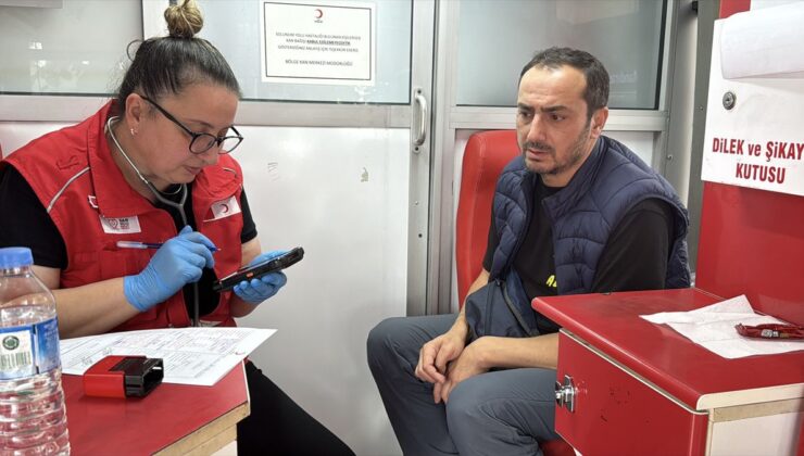 Rize’de kan bağışı kampanyası düzenlendi