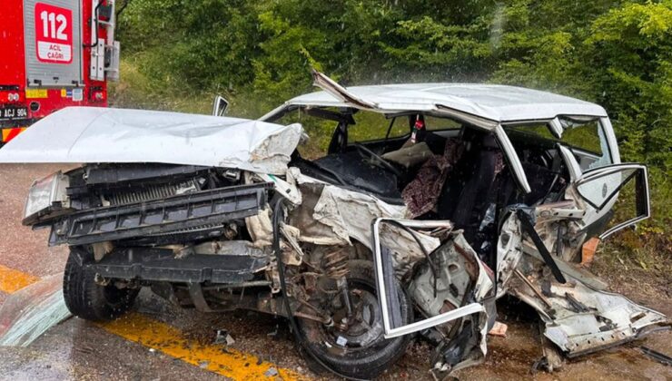 Safranbolu’da TIR-otomobil çarpışması: 1 ölü, 2 ağır yaralı