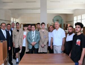 Tekirdağ İl Milli Eğitim Müdürü Yeniyol, meslek lisesini ziyaret etti