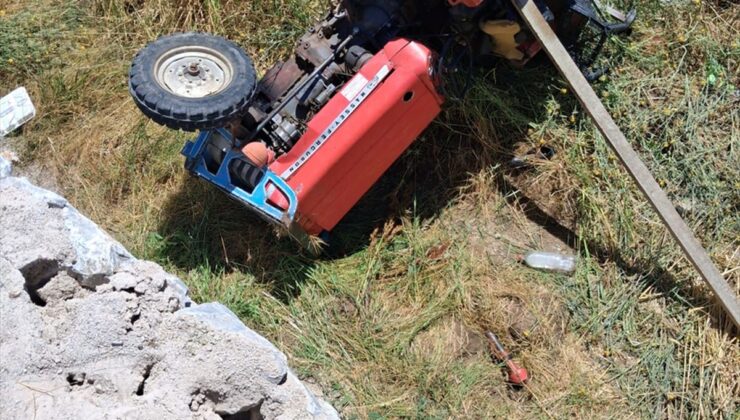Tokat’ta traktör kazası: Bir kişi hayatını kaybetti