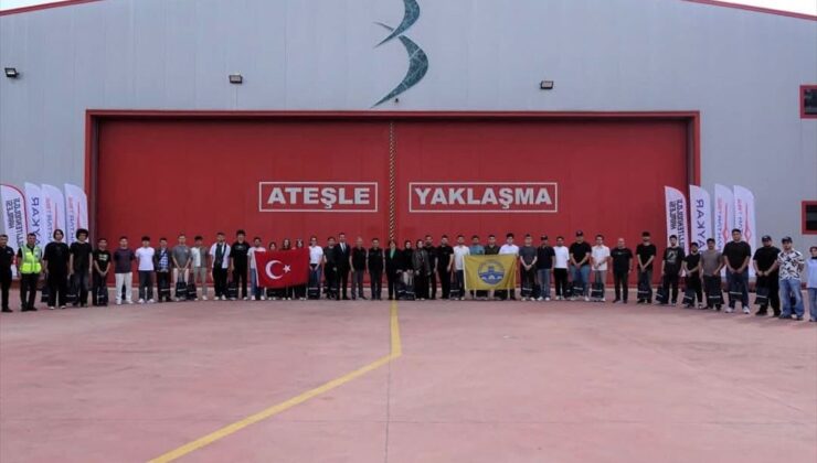 Trakya Üniversitesi öğrencileri Baykar Test ve Eğitim Merkezini ziyaret etti