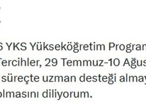 YKS Yükseköğretim Programları ve Kontenjanları Kılavuzu yayımlandı