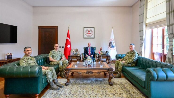 5. Kolordu Komutanı Vali Turan’ı Ziyaret Etti