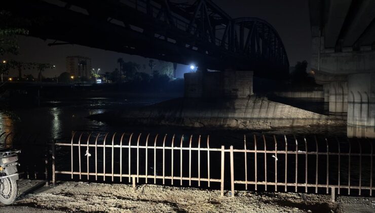 Adana’da Köprüden Düşen Kişi Kurtarıldı