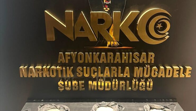 Afyonkarahisar’da uyuşturucu operasyonu: 1 tutuklama