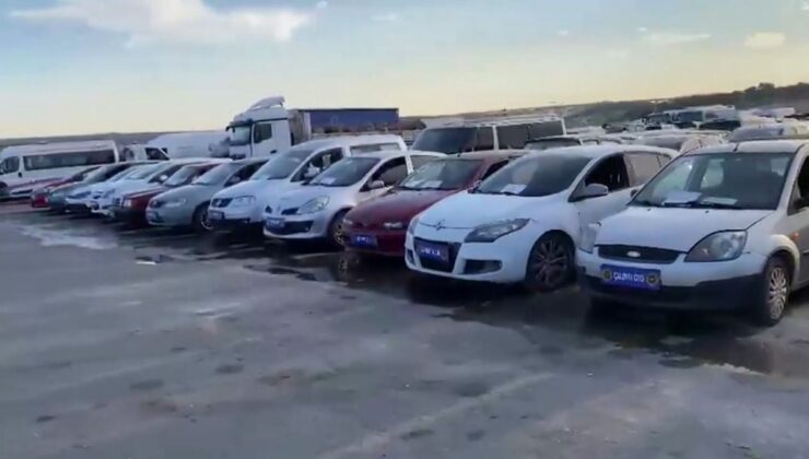 Ağır hasarlı araçları ‘change’ yapan 13 şüpheliye operasyon: 29 araç ele geçirildi