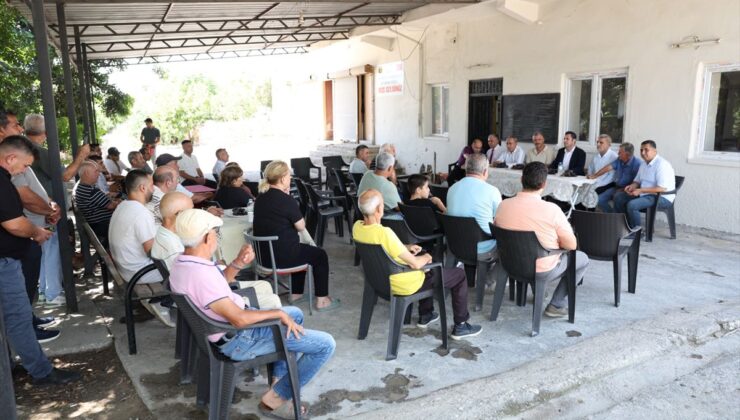 Akdeniz Kaymakamı ve Belediye Başkan Vekili Beşikci vatandaşlarla buluştu