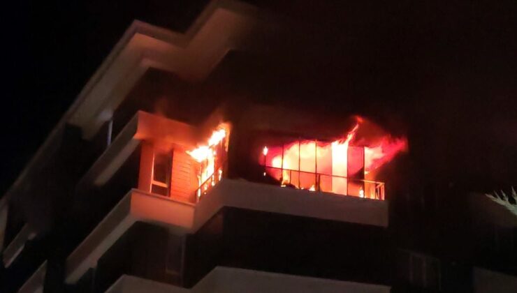 Aksaray’da Apartman Yangını: 14 Kişi Dumandan Etkilendi