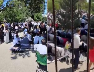 Alihan Kuriş Ankara’ya getirildi, ‘Süleymancılar’ destek için Başkent Millet Bahçesi’nde toplandı