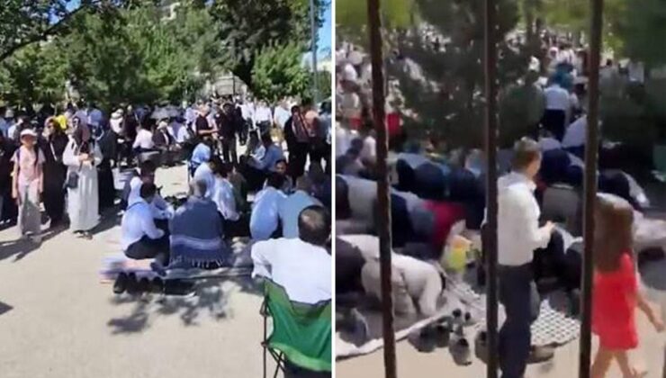 Alihan Kuriş Ankara’ya getirildi, ‘Süleymancılar’ destek için Başkent Millet Bahçesi’nde toplandı