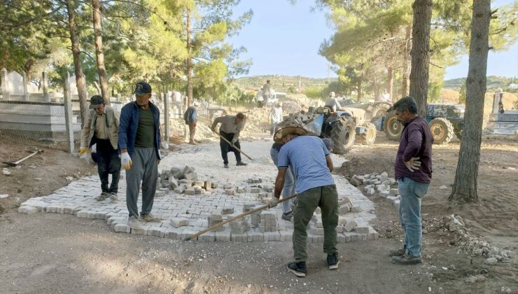 Araban’da İmece Usulü Mezarlık Yolu