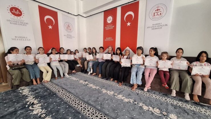 Bahşılı’da Yaz Kur’an Kursları Tamamlandı