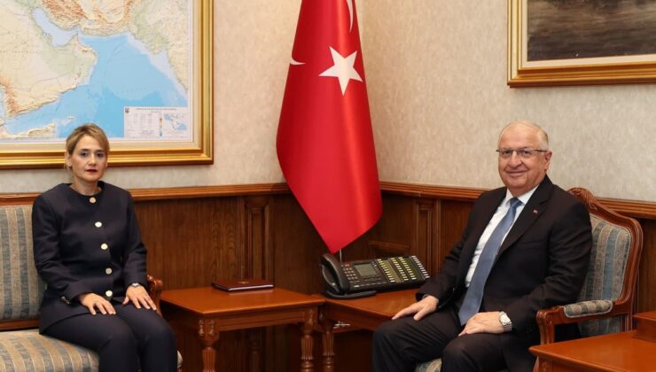 Bakan Güler, Kişinev Büyükelçisi Başaran’ı kabul etti