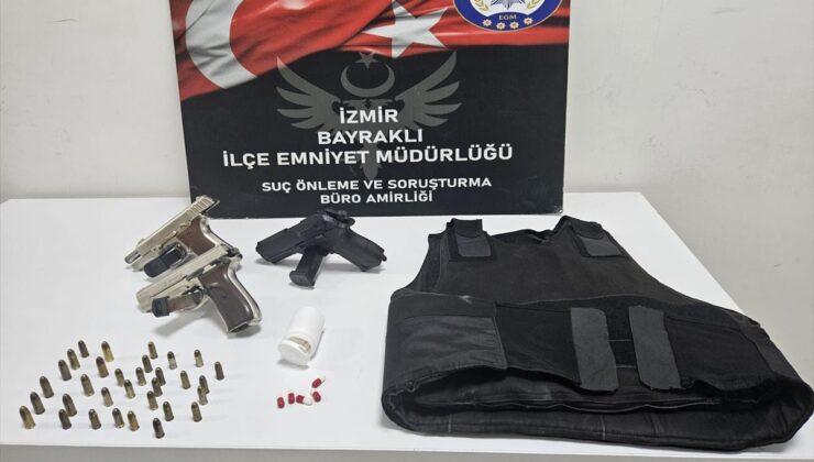 Bayraklı’da Silah ve Uyuşturucu Operasyonu
