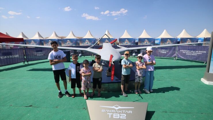 Bayraktar TB2 Siirt’te TEKNOFEST’te sergileniyor