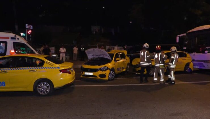 Beyoğlu’nda Zincirleme Trafik Kazası: 2 Yaralı