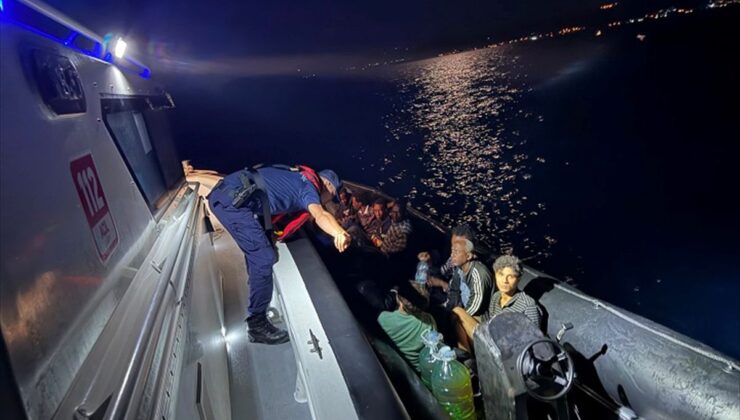 Çanakkale’de 14 Düzensiz Göçmen Yakalandı