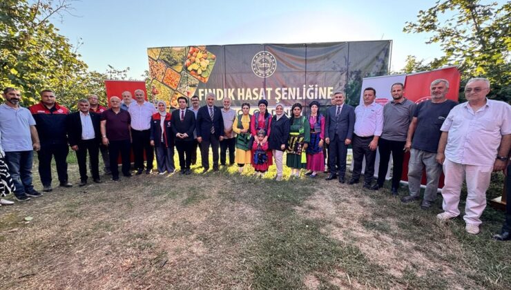 Düzce’de Fındık Hasat Şenliği Coşkuyla Başladı