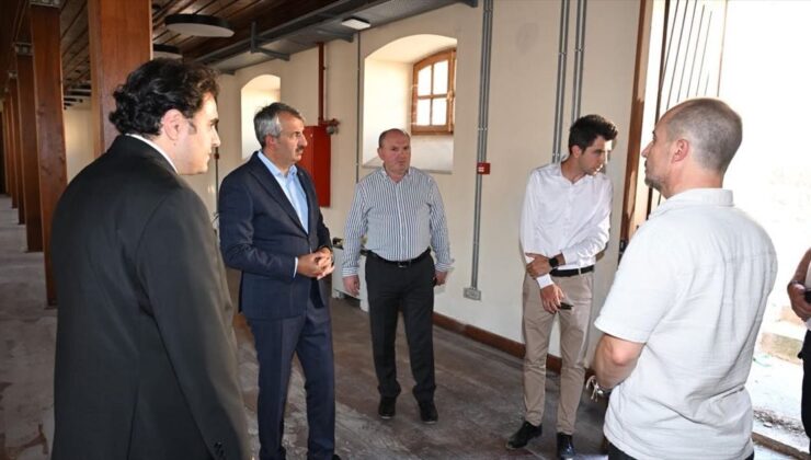 Edirne Valisi’nden Lise Restorasyonu İncelemesi