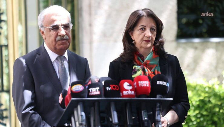 Erdoğan ile DEM Parti İmralı Heyeti Görüşmesi Sona Erdi