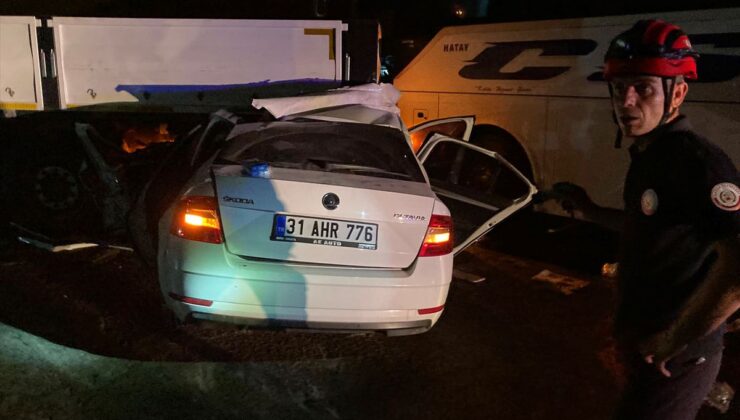 Erzin’deki trafik kazasında ölü sayısı 3’e yükseldi