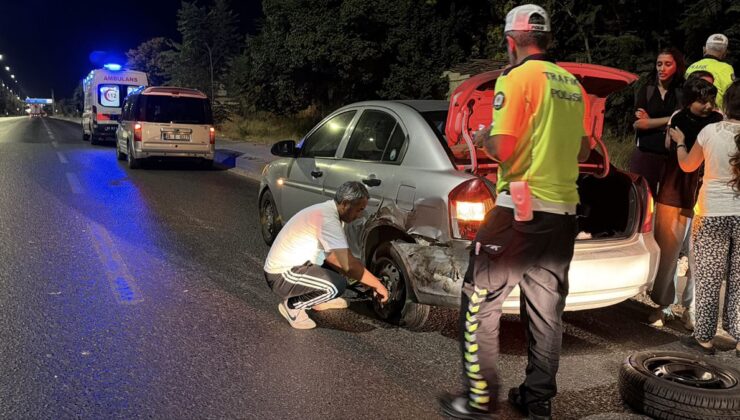 Eskişehir’de İki Otomobil Çarpıştı: 1 Yaralı