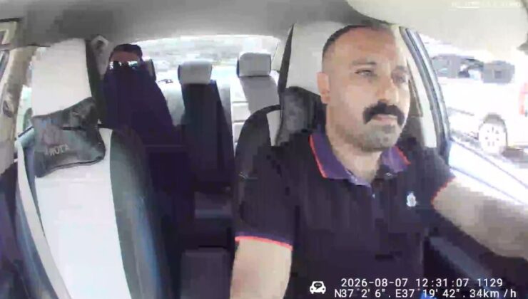 Gaziantep’te Çarşaflı Saldırgan Takside Yakalandı