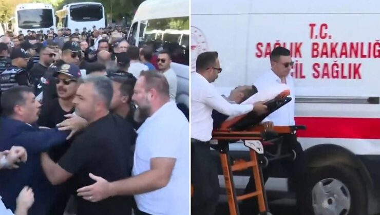 Gazilere destek için giden İYİ Partili vekil Selçuk Türkoğlu hastaneye kaldırıldı