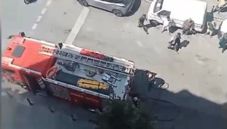 Gaziosmanpaşa’da Ayakkabıcıda Yangın: Mahsur Kalanlar Çatıdan Kurtarıldı