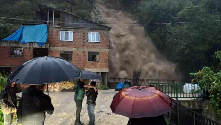 Giresun’da sel hasarı: 2,2 milyon lira