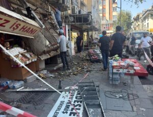 Gölcük’te İş Hanında Çökme: 2 Yaralı