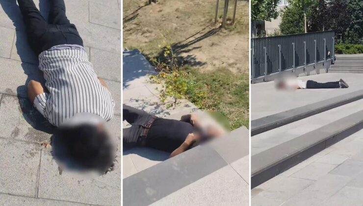 Görüntü Türkiye’den! Bir insan kendine bunu neden yapar?