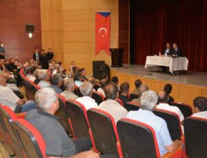 Gülnar’da Muhtar İstişare Toplantısı