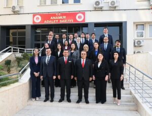 HSK Üyesi Arslan Anamur’da Yargı Mensuplarıyla Buluştu