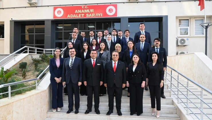 HSK Üyesi Arslan Anamur’da Yargı Mensuplarıyla Buluştu