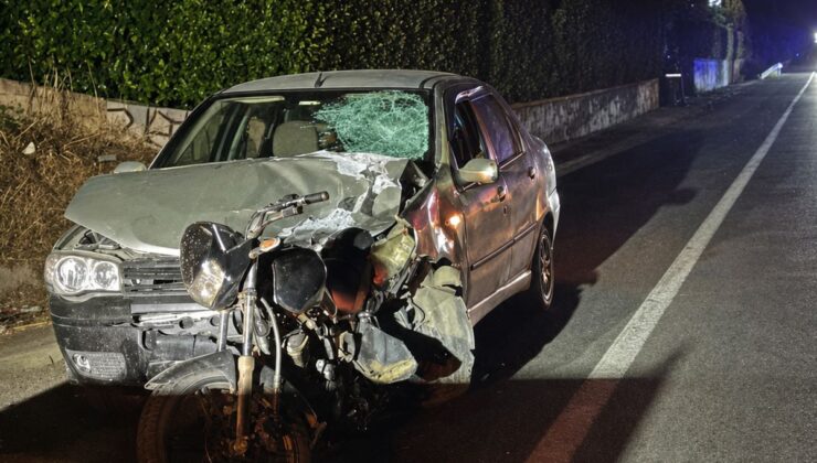 İpsala’da Motosiklet Otomobile Saplandı: 3 Yaralı