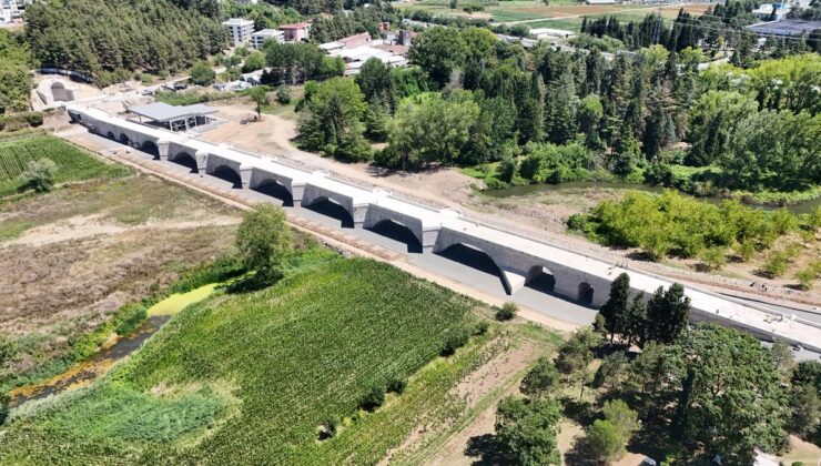 Justinianus Köprüsü 8 Yıl Sonra Yeniden Ziyarete Açıldı