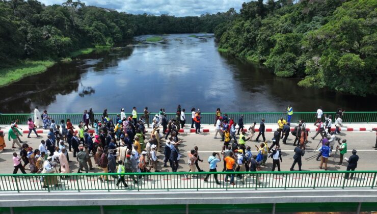 Kamerun’da Çin yapımı Nyong Nehri Köprüsü hizmete açıldı