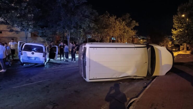 Kapaklı’da kavşak kazası: 3 yaralı