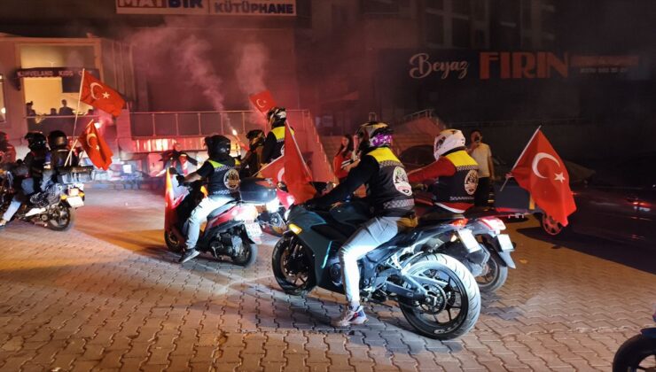 Karabük’te 30 Ağustos Zafer Bayramı Motosiklet Kortejiyle Kutlandı